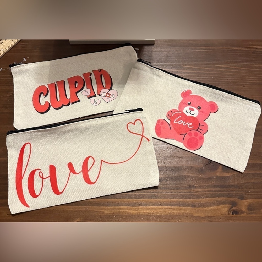 Canvas zipper bags